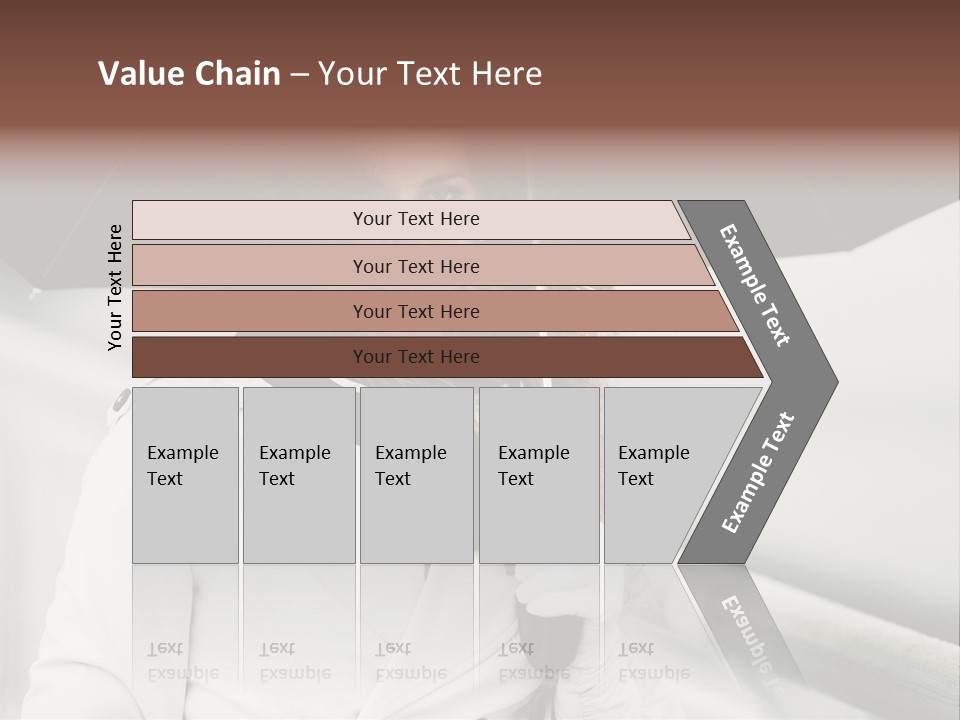 Pretty Woman Black PowerPoint Template