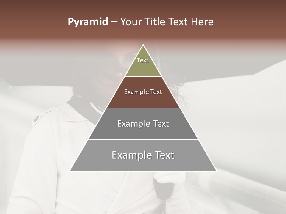 Pretty Woman Black PowerPoint Template