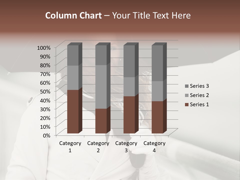 Pretty Woman Black PowerPoint Template