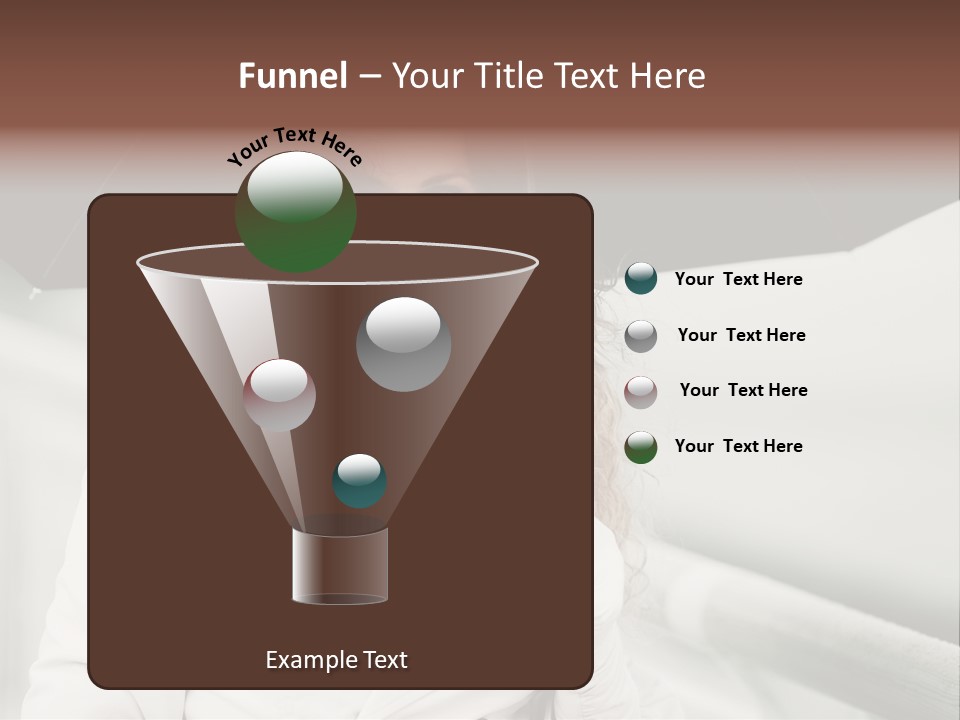 Pretty Woman Black PowerPoint Template