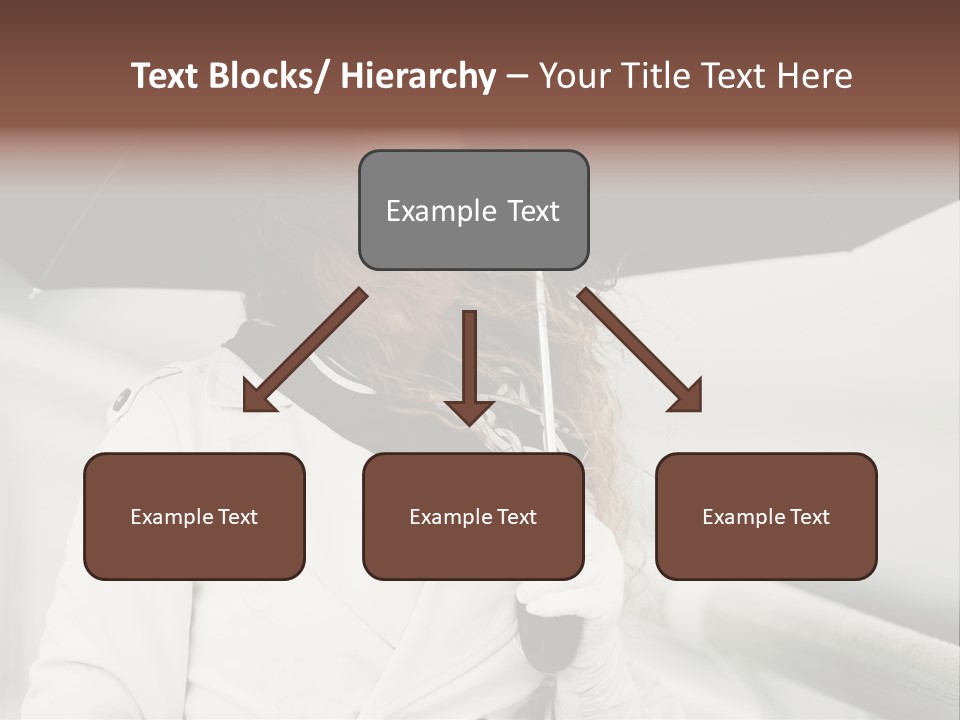 Pretty Woman Black PowerPoint Template