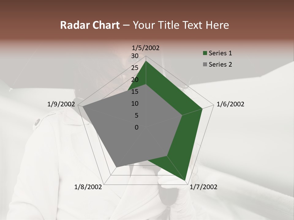 Pretty Woman Black PowerPoint Template