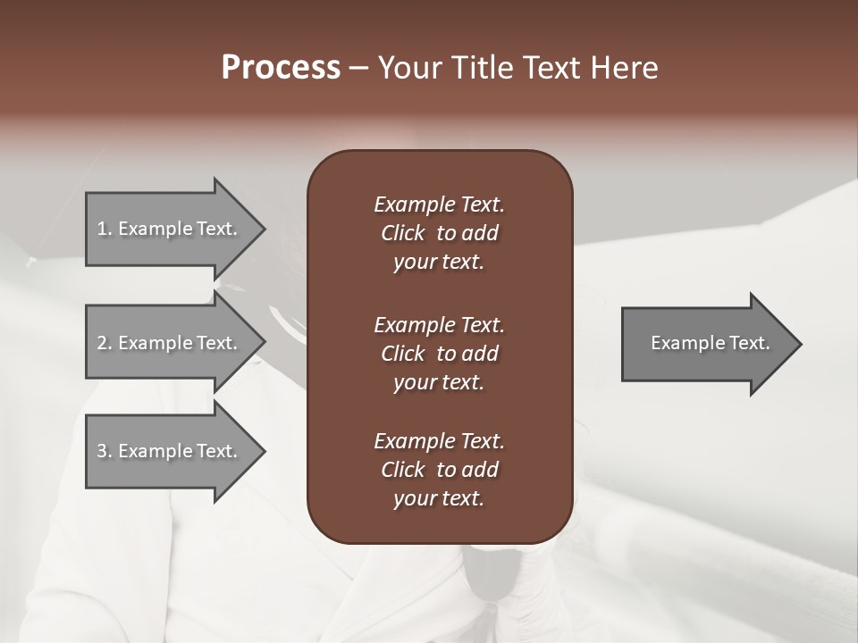 Pretty Woman Black PowerPoint Template