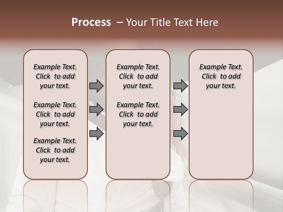 Pretty Woman Black PowerPoint Template