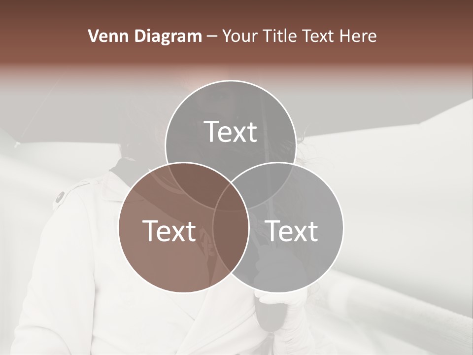 Pretty Woman Black PowerPoint Template