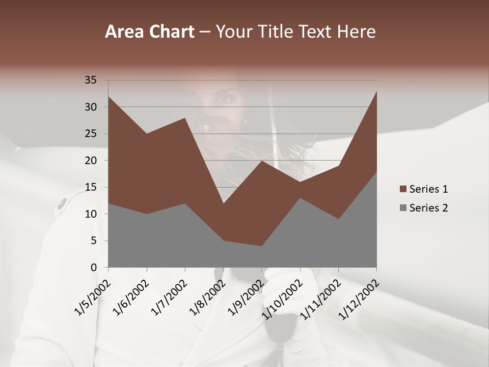 Pretty Woman Black PowerPoint Template