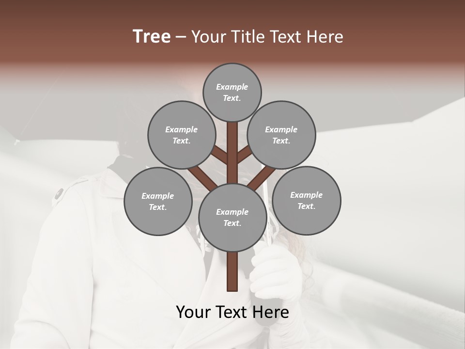 Pretty Woman Black PowerPoint Template