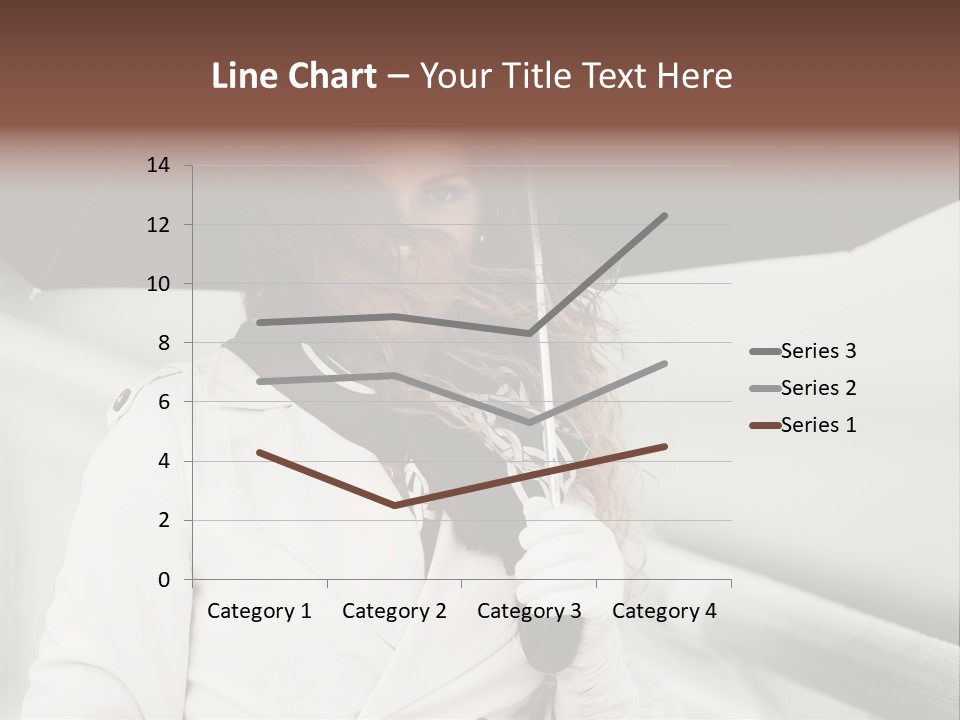 Pretty Woman Black PowerPoint Template