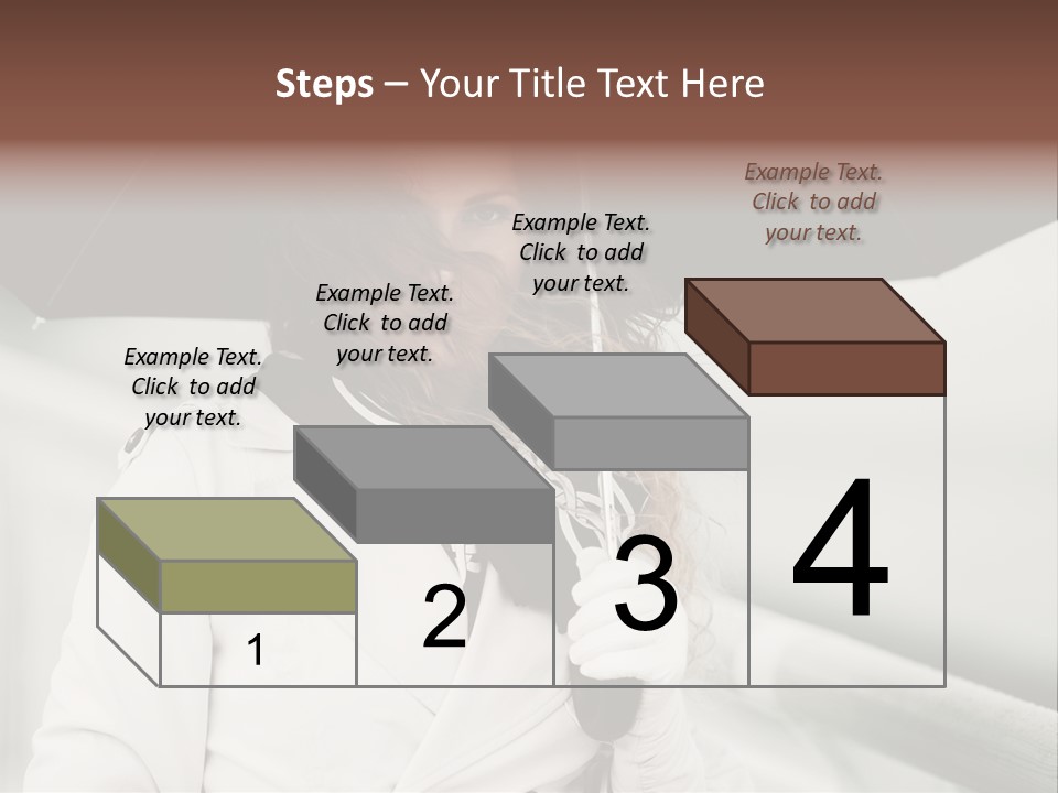 Pretty Woman Black PowerPoint Template