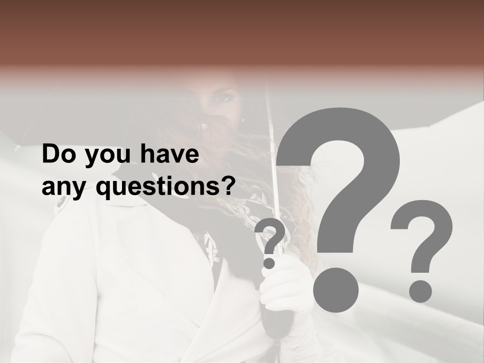 Pretty Woman Black PowerPoint Template