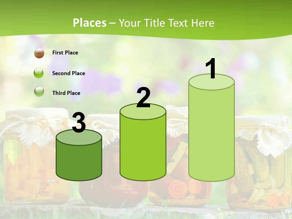 Vinegar Glass Ingredient PowerPoint Template
