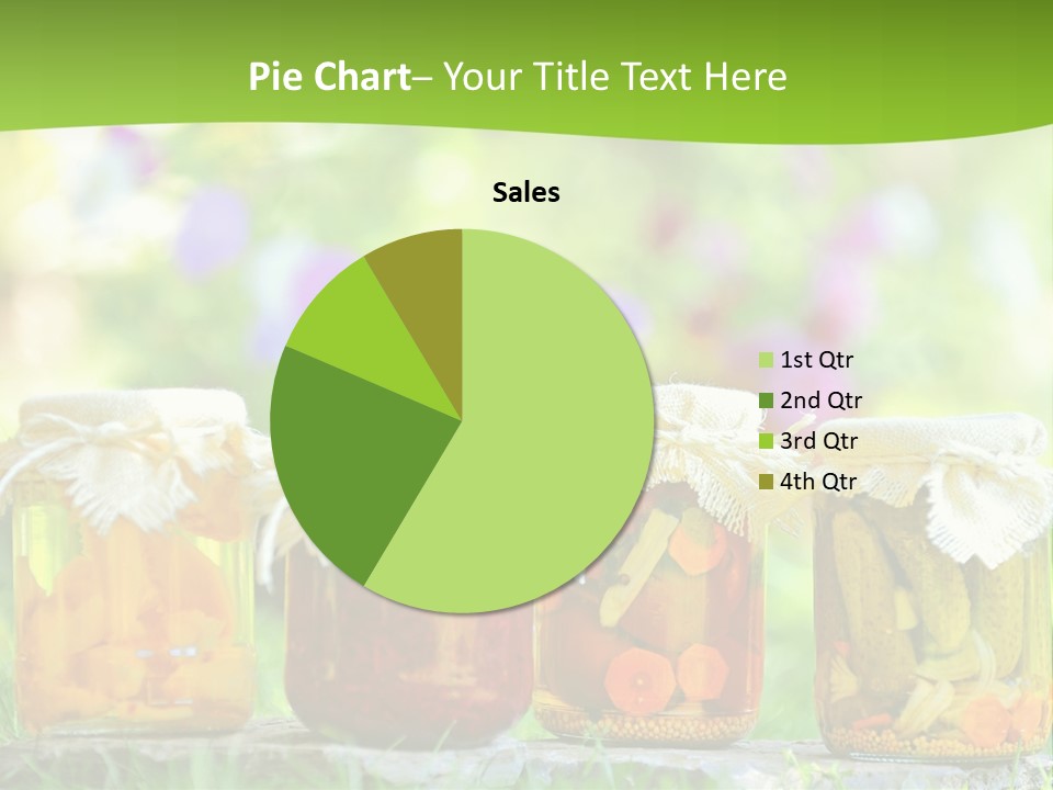 Vinegar Glass Ingredient PowerPoint Template