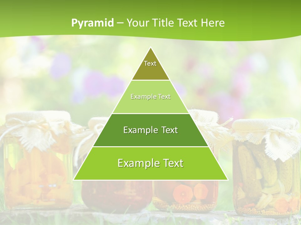 Vinegar Glass Ingredient PowerPoint Template