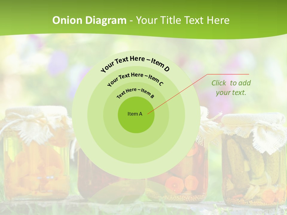 Vinegar Glass Ingredient PowerPoint Template
