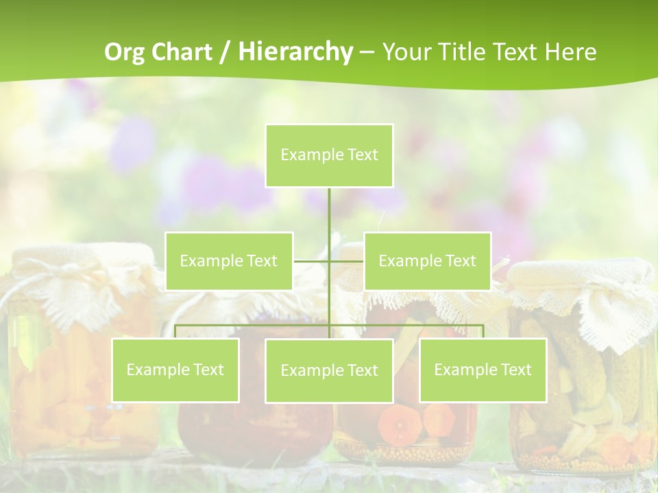 Vinegar Glass Ingredient PowerPoint Template