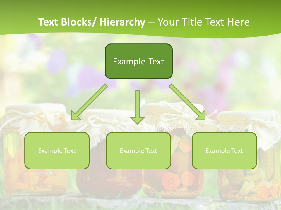 Vinegar Glass Ingredient PowerPoint Template