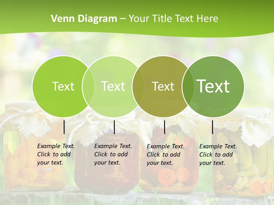 Vinegar Glass Ingredient PowerPoint Template