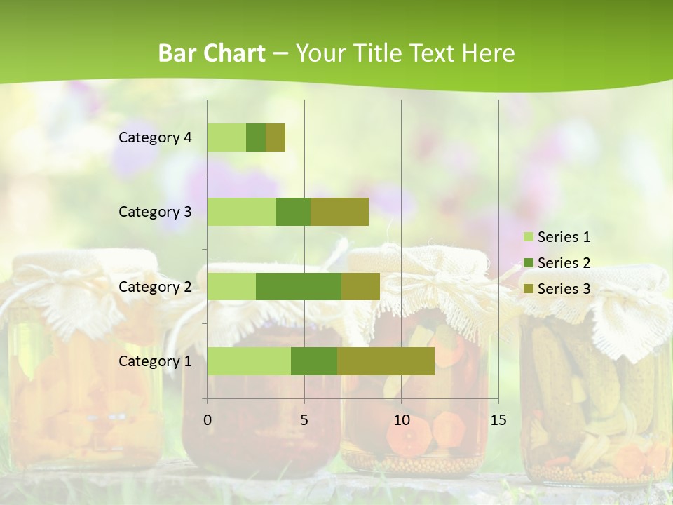 Vinegar Glass Ingredient PowerPoint Template