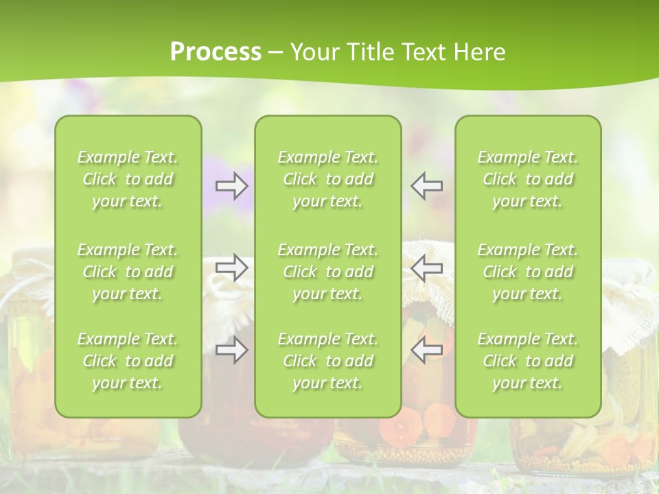 Vinegar Glass Ingredient PowerPoint Template