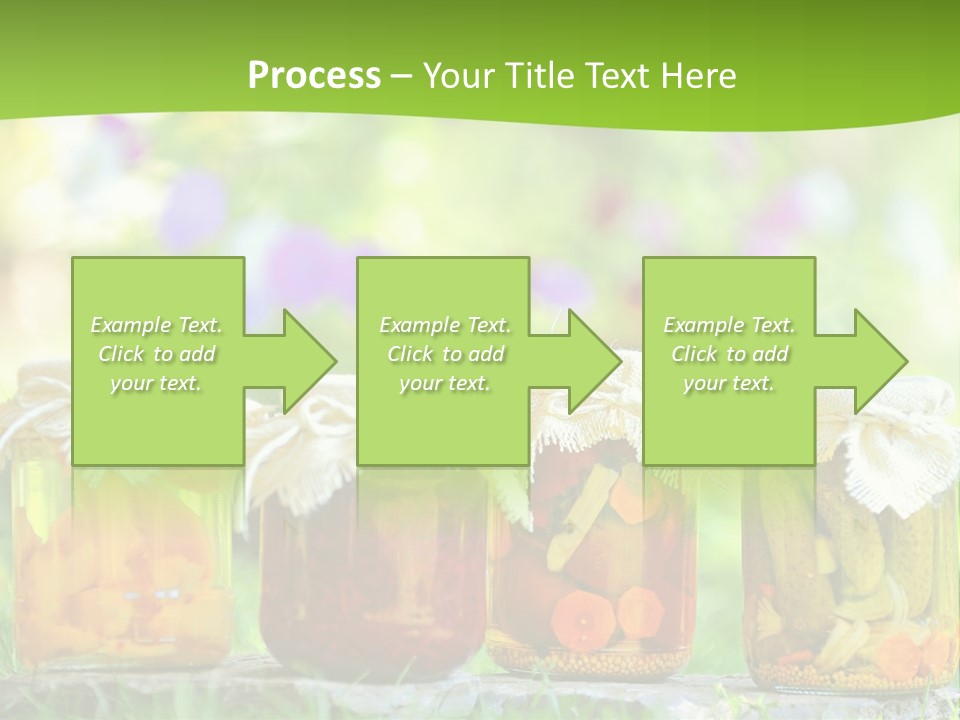 Vinegar Glass Ingredient PowerPoint Template
