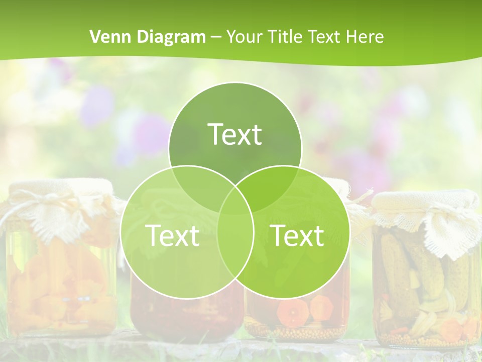 Vinegar Glass Ingredient PowerPoint Template