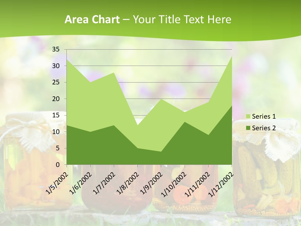 Vinegar Glass Ingredient PowerPoint Template