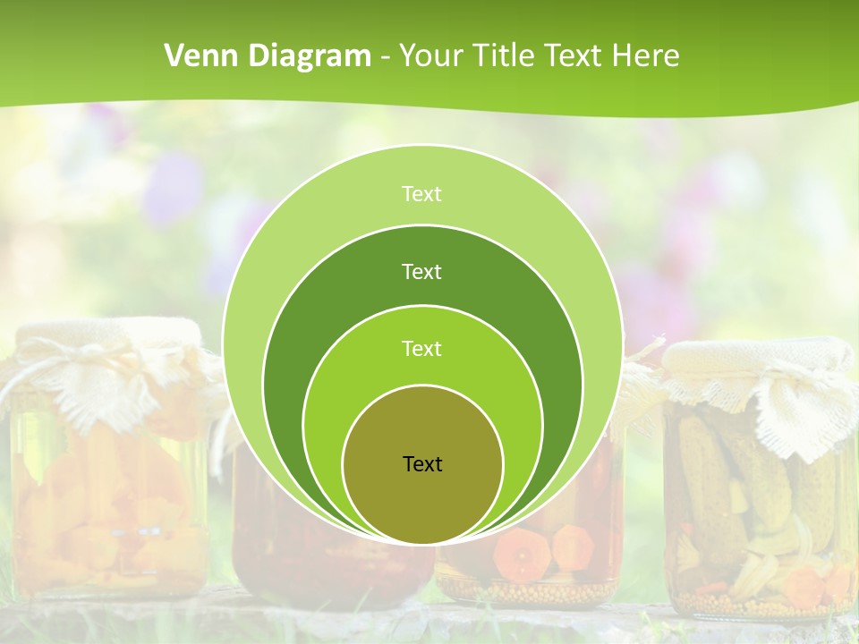Vinegar Glass Ingredient PowerPoint Template