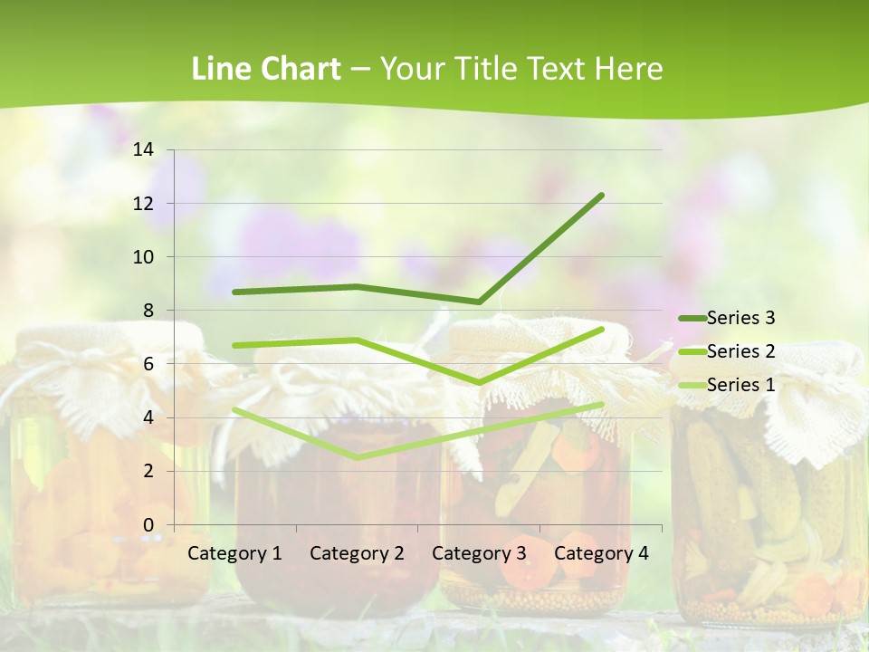 Vinegar Glass Ingredient PowerPoint Template