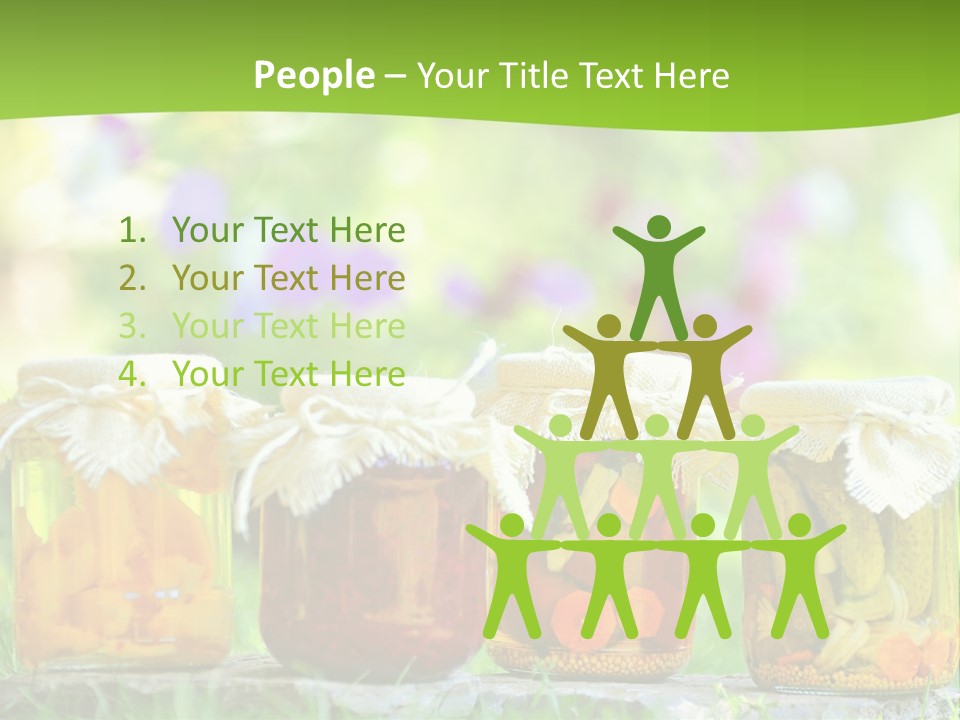 Vinegar Glass Ingredient PowerPoint Template