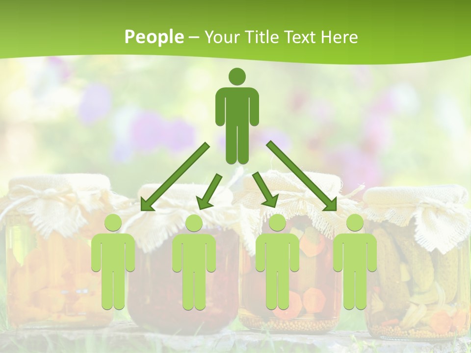 Vinegar Glass Ingredient PowerPoint Template