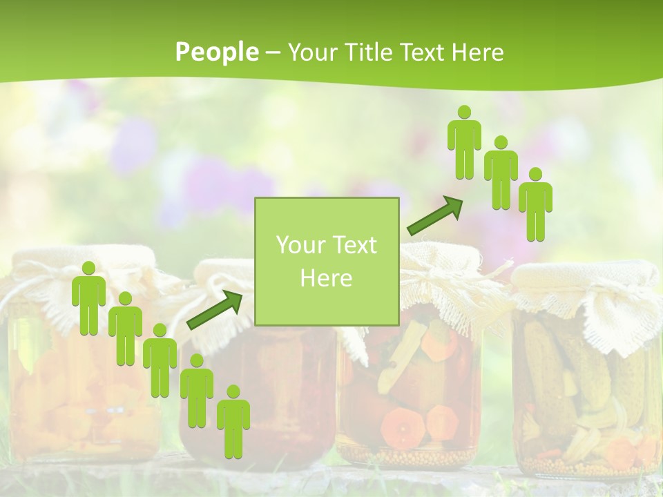 Vinegar Glass Ingredient PowerPoint Template
