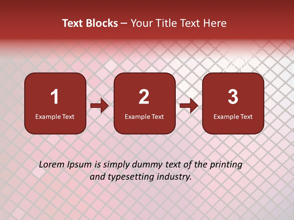 Box Decorative Backdrop PowerPoint Template