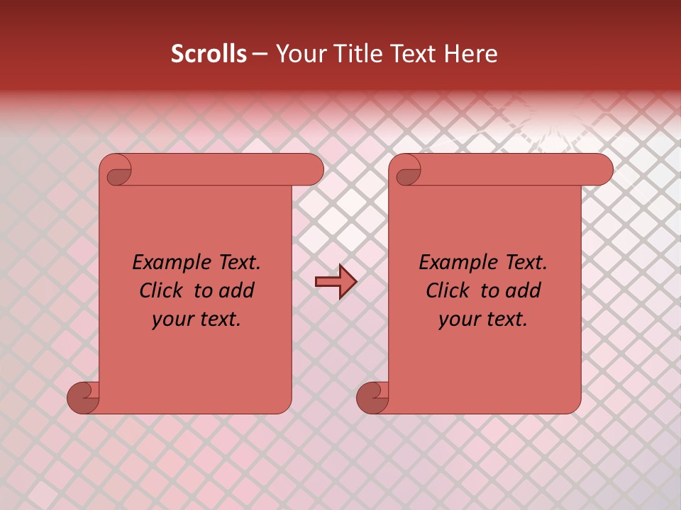 Box Decorative Backdrop PowerPoint Template