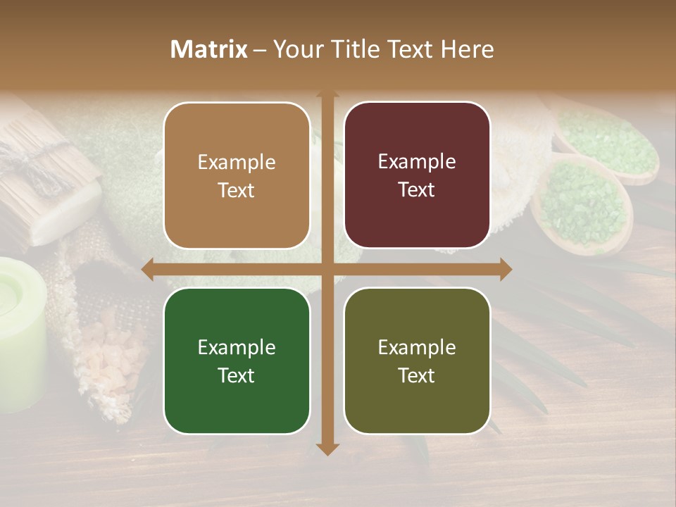 Set Skincare Salt PowerPoint Template