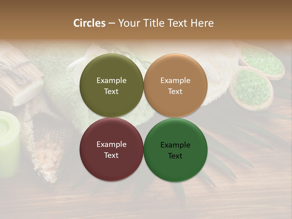 Set Skincare Salt PowerPoint Template