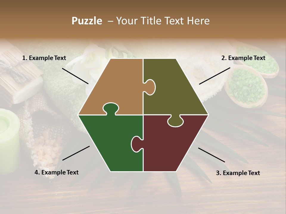 Set Skincare Salt PowerPoint Template