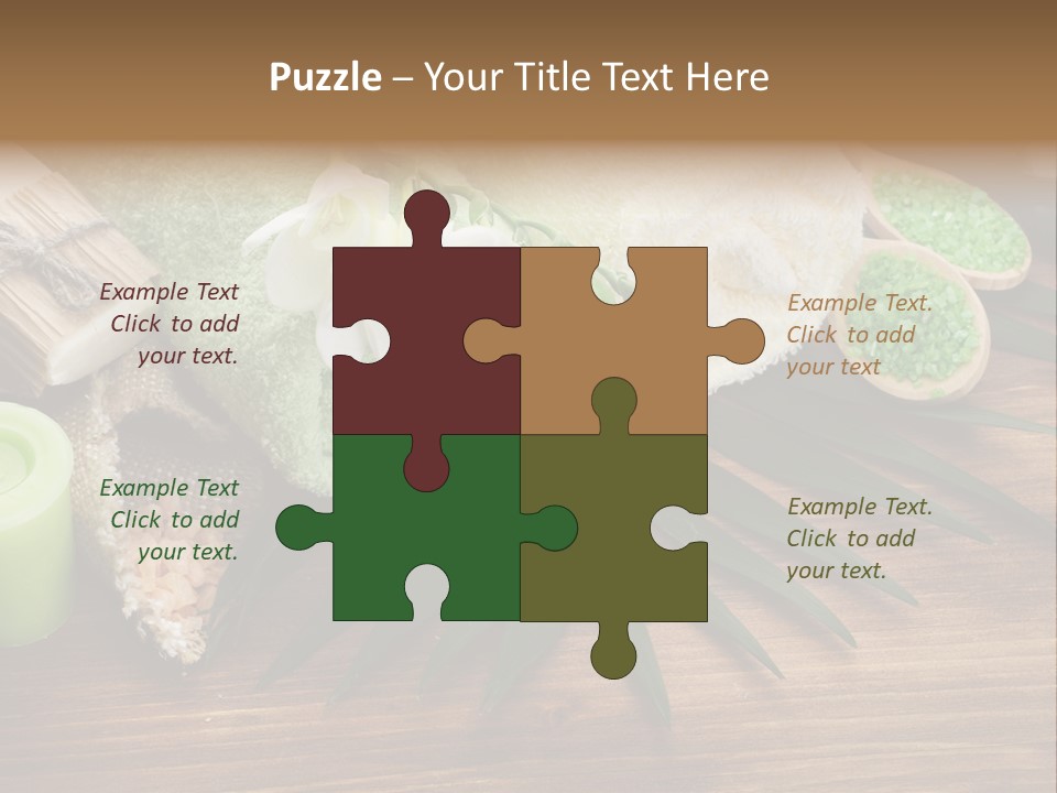 Set Skincare Salt PowerPoint Template