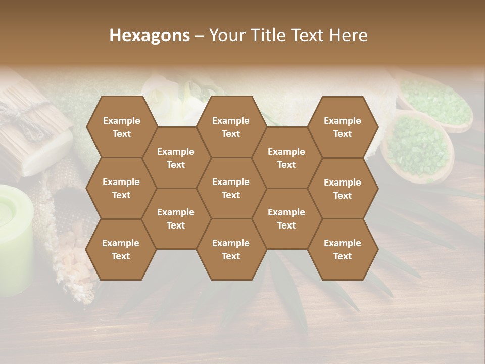 Set Skincare Salt PowerPoint Template