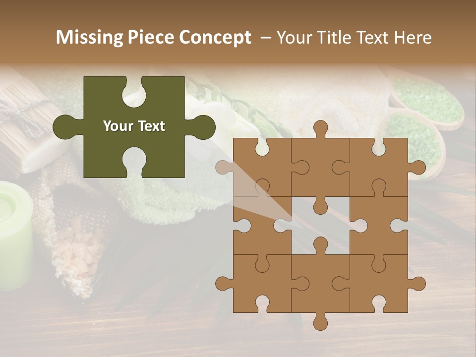 Set Skincare Salt PowerPoint Template