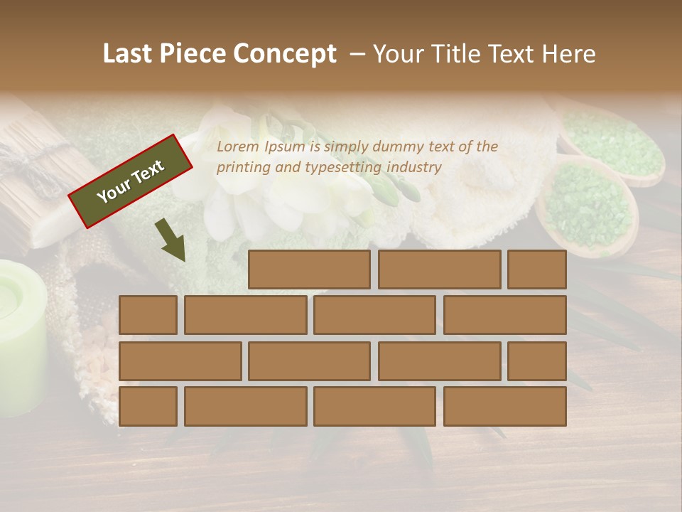 Set Skincare Salt PowerPoint Template