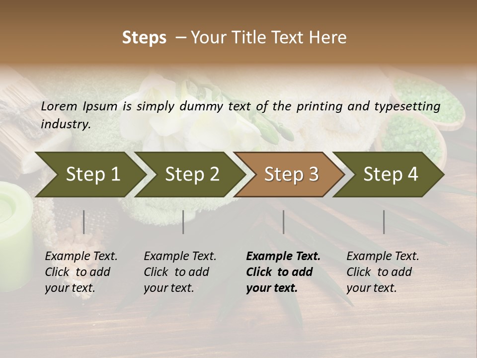 Set Skincare Salt PowerPoint Template
