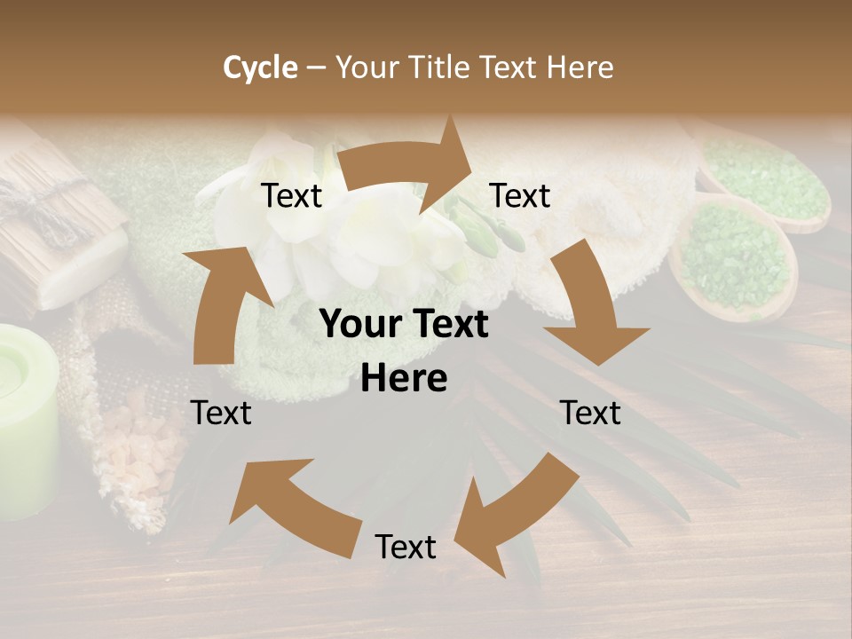 Set Skincare Salt PowerPoint Template
