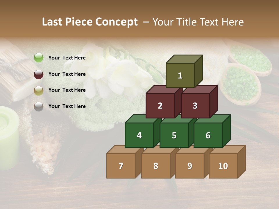 Set Skincare Salt PowerPoint Template