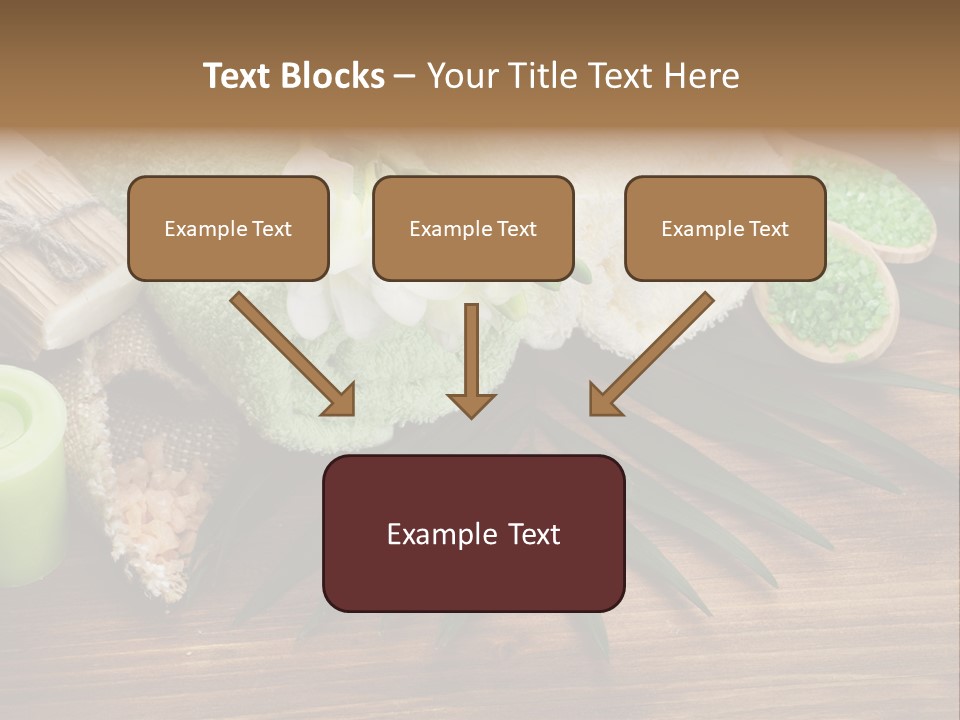 Set Skincare Salt PowerPoint Template