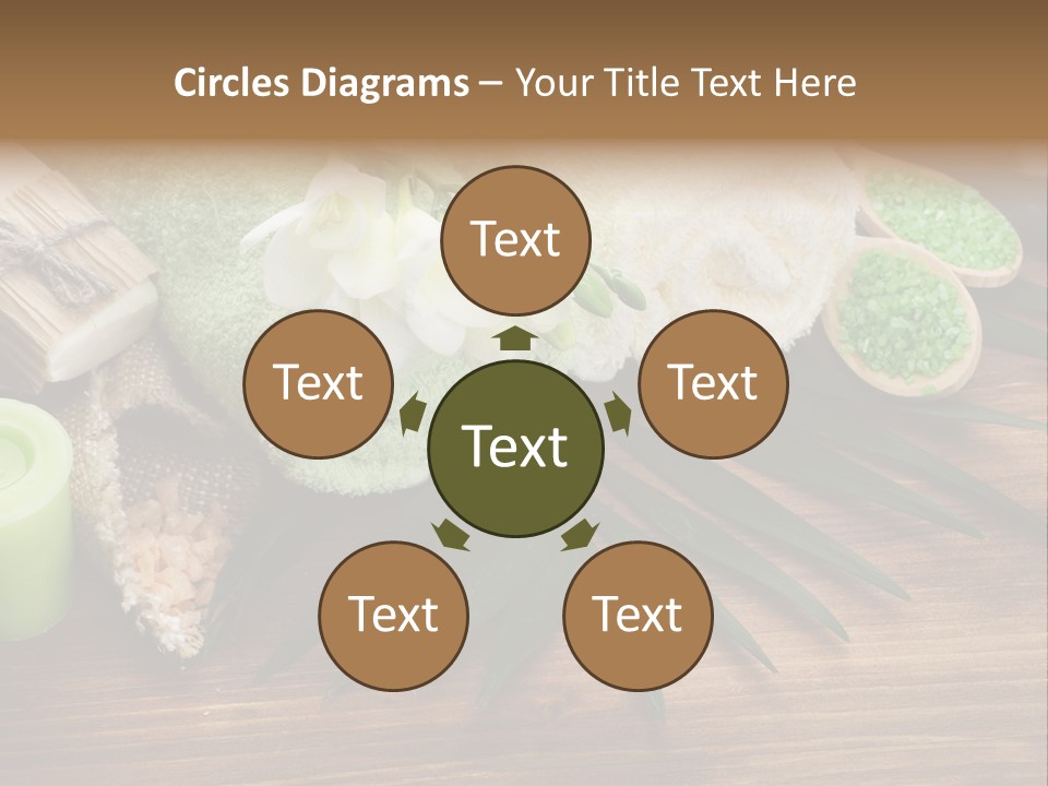 Set Skincare Salt PowerPoint Template