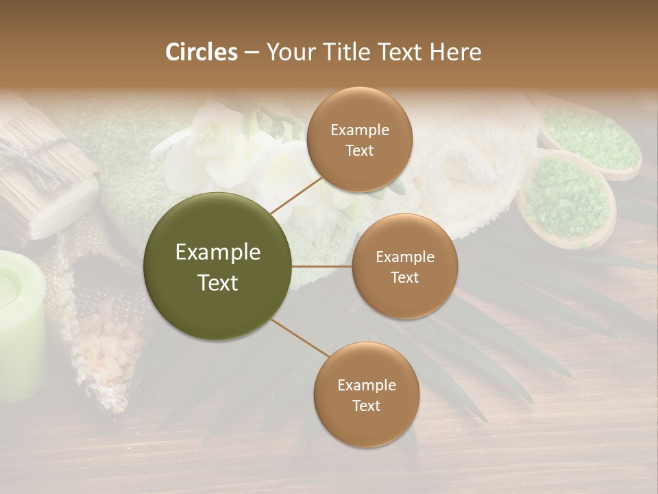 Set Skincare Salt PowerPoint Template