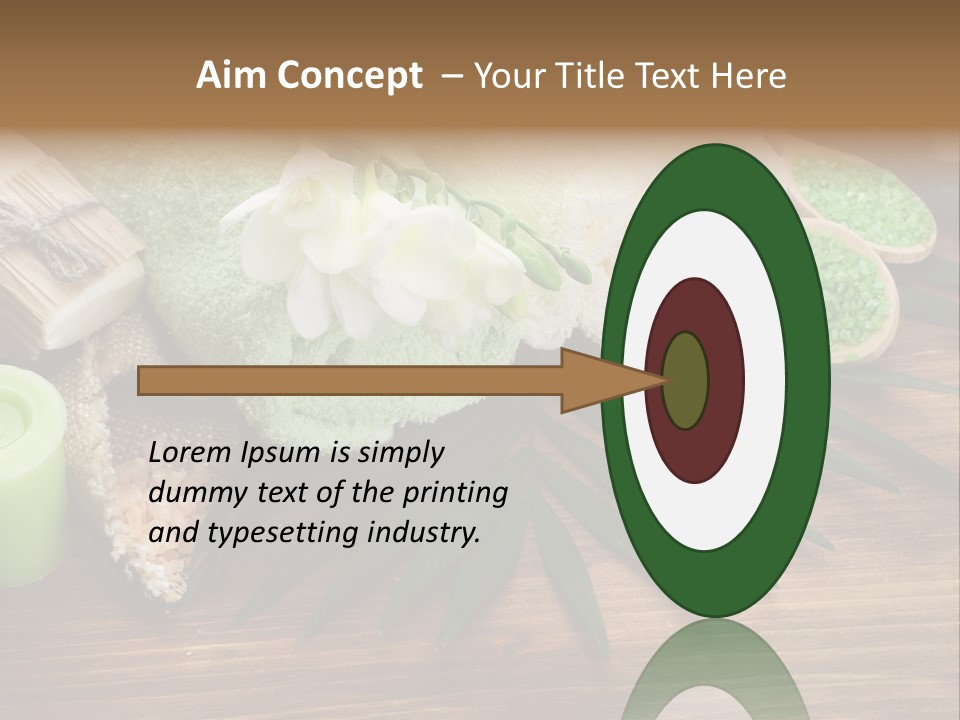 Set Skincare Salt PowerPoint Template