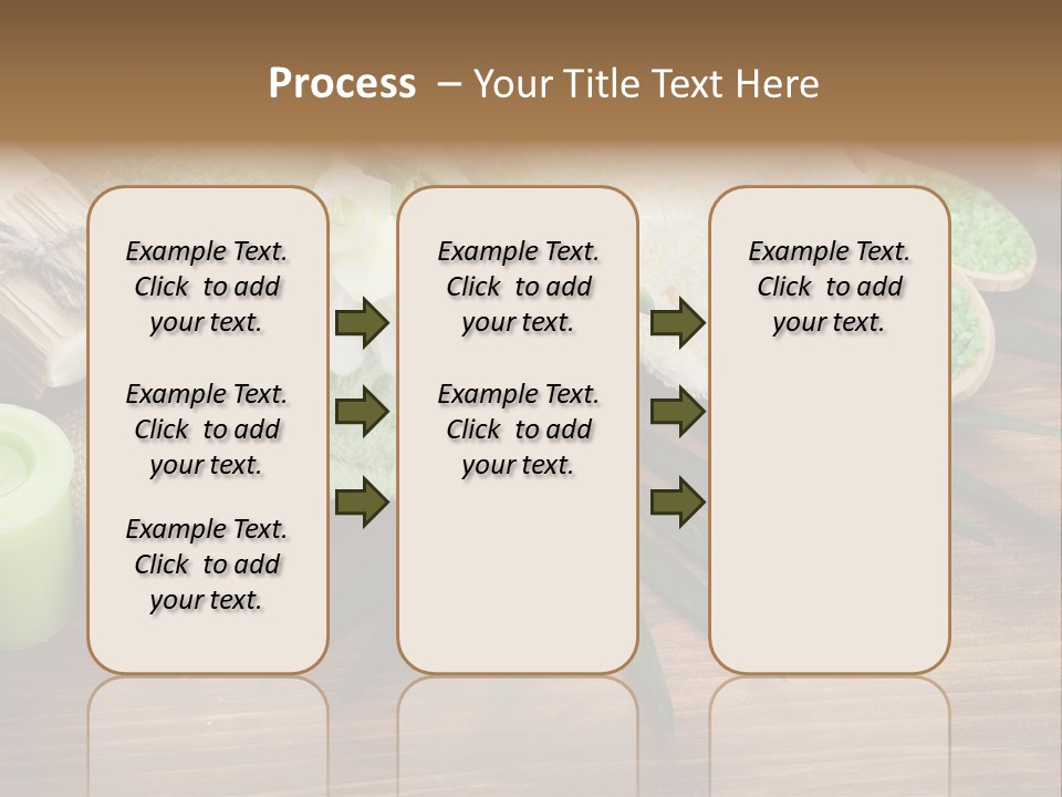 Set Skincare Salt PowerPoint Template