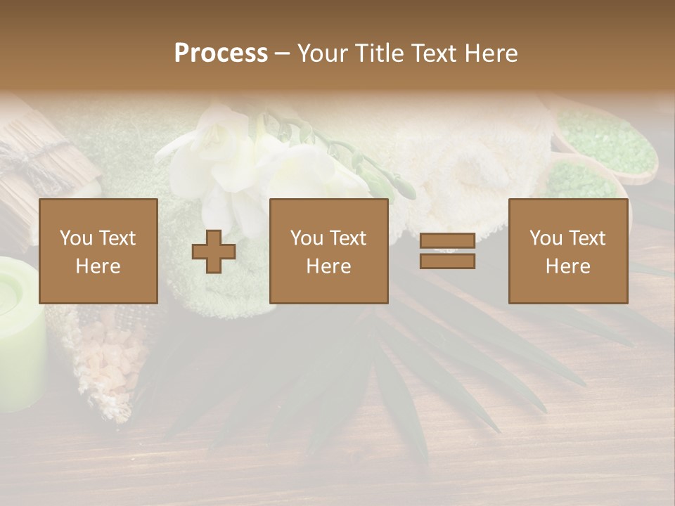 Set Skincare Salt PowerPoint Template