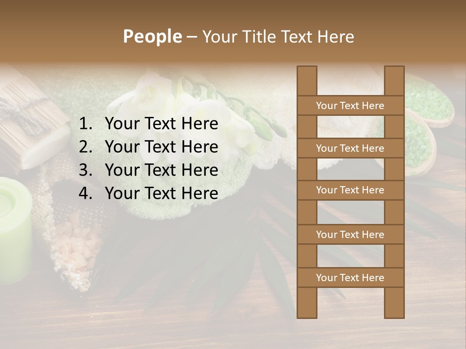 Set Skincare Salt PowerPoint Template